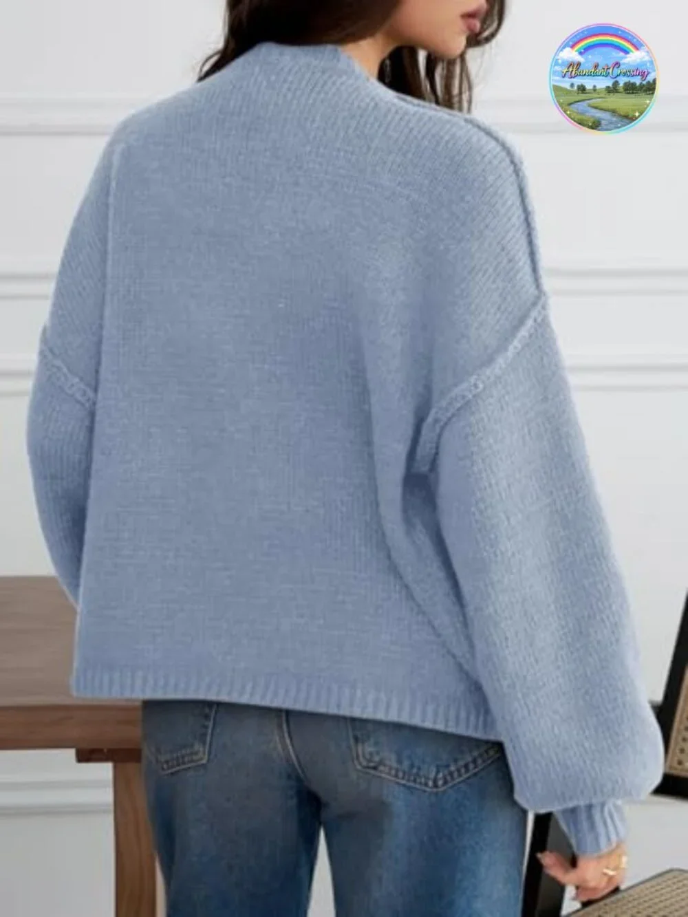Women's Oversized Chunky Knit Cardigan Long Sleeve Button Up Sweater Coat